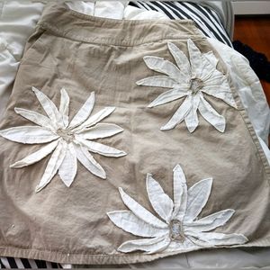 Boden flower skirt Sz10